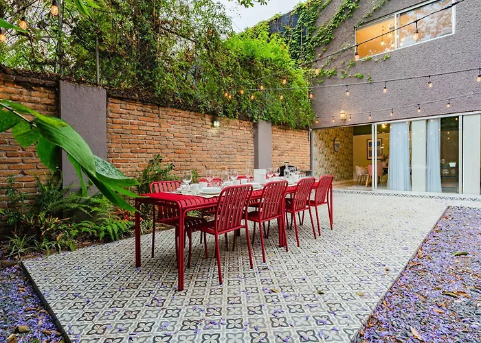 New Anzures Area Bbq Parking Private Patio * Cidade do México